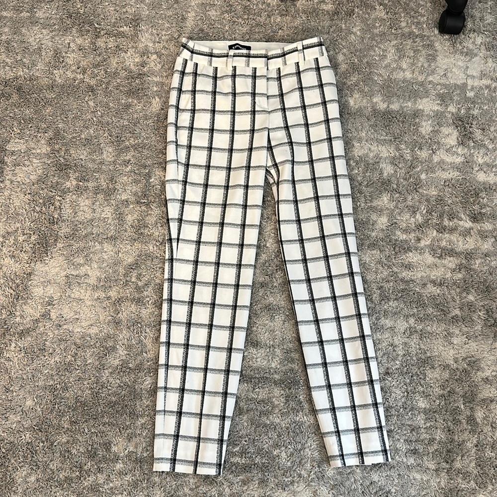 professional plaid pants from Express